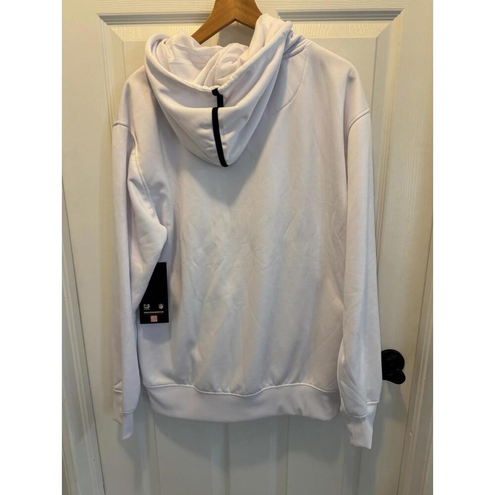 White Indianapolis Colt Hoodie Sweatshirt‎ Size Medium NWT - Picture 4 of 5